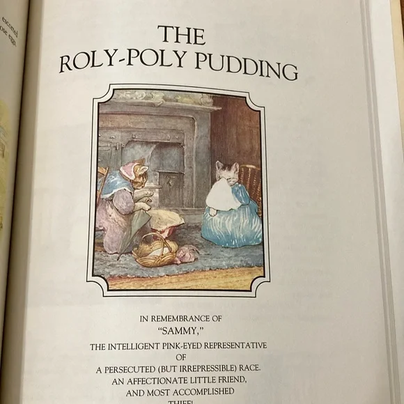 GREAT BIG TREASURY OF BEATRIX POTTER / Vintage 1992 & Plush - Picture 12 of 16